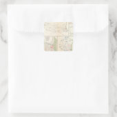 Forts Henry & Donelson Quadratischer Aufkleber (Tasche)