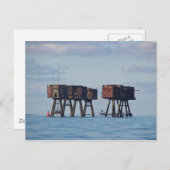 Forts in der Themse Postkarte (Vorne/Hinten)