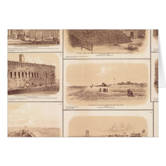 Forts Sumter & Moultrie, Insel Sullivan (Vorderseite (Horizontal))