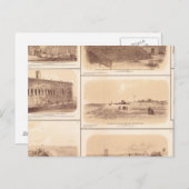 Forts Sumter & Moultrie, Insel Sullivan Postkarte (Vorne/Hinten)