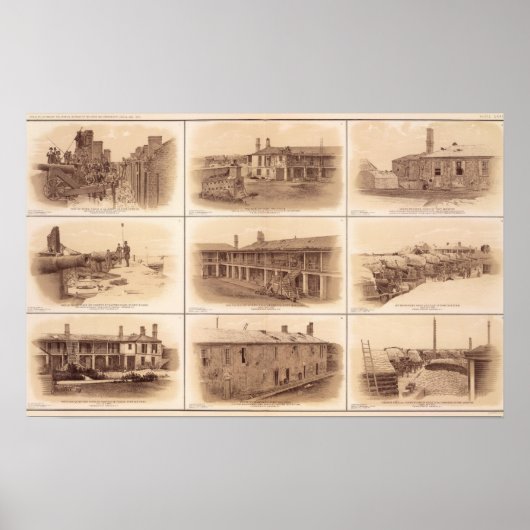 Forts Sumter & Moultrie Poster (Vorne)