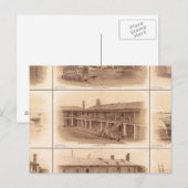 Forts Sumter & Moultrie Postkarte (Vorne/Hinten)