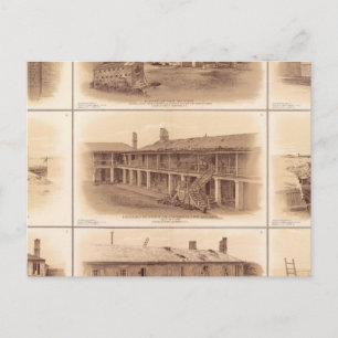 Forts Sumter & Moultrie Postkarte