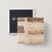 Forts Sumter & Moultrie, Sullivan's Island Button (Vorne & Hinten)