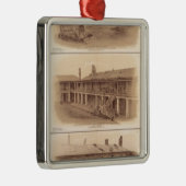 Forts Sumter u. Moultrie Silbernes Ornament (Rechts)