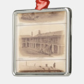 Forts Sumter u. Moultrie Silbernes Ornament (Links)