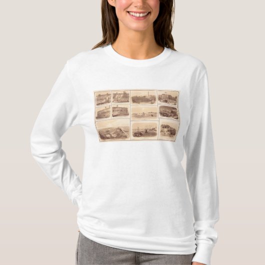 Forts Sumter u. Moultrie, Sullivans Insel T-Shirt (Vorderseite)