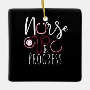 Fortschreitende Krankenversicherung Keramikornament