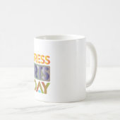 Fortschritt beginnt heute kaffeetasse (VorderseiteRechts)