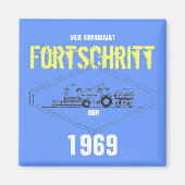 Fortschritt DDR Design Magnet (Vorne)