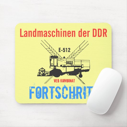 Fortschritt DDR Mousepad (Mit Mouse)