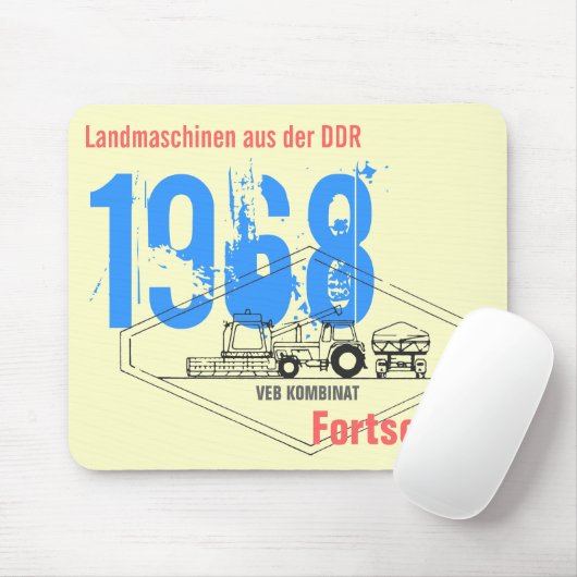 Fortschritt DDR Mousepad (Mit Mouse)