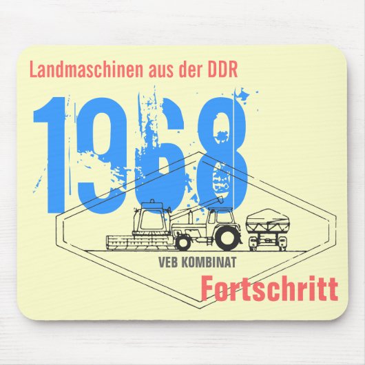 Fortschritt DDR Mousepad (Vorne)