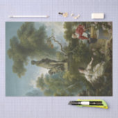 Fortschritt der Liebe: Die Verabredung durch Seidenpapier (Handwerk)