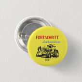 Fortschritt Design DDR Button (Vorne & Hinten)