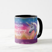 Fortschritt ist nicht immer sichtbar Rainbow Unico Tasse (VorderseiteRechts)