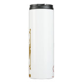 Fortschritt ist selten linear thermosbecher (Rückseite)