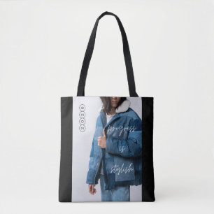 Fortschritt ist stilvoll tasche