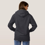 Fortschritt mit Zielsetzung" Hoodie (Schwarz voll)