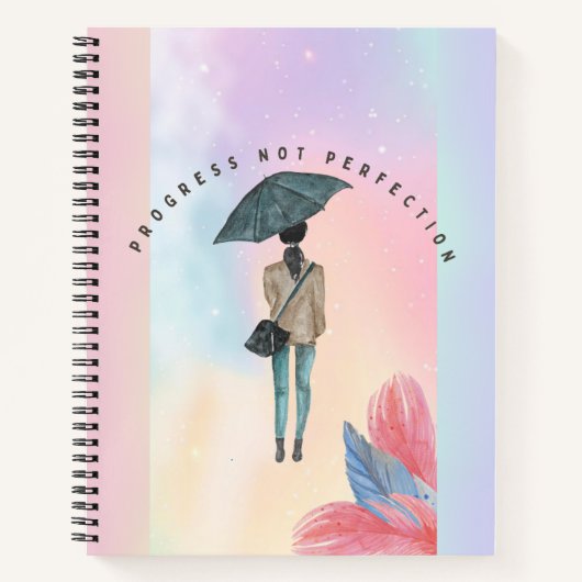 Fortschritt nicht perfekt notizblock (Vorderseite)