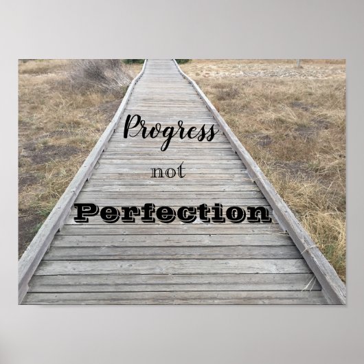 Fortschritt nicht perfekt poster (Vorne)