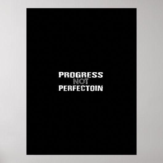 Fortschritt nicht perfekt poster (Vorne)