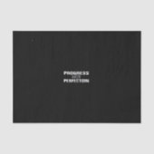 Fortschritt nicht perfekt seidenpapier (Vorderseite)