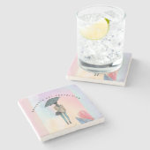 Fortschritt nicht perfekt steinuntersetzer (Seitenansicht)