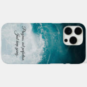 Fortschritt, nicht Perfektion. Behalt einfach zu g Case-Mate iPhone Hülle (Rückseite (Horizontal))