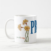 Fortschritt, nicht Perfektion! (Erholungszitat) Kaffeetasse (Links)