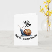 Fortschritt.no Wie langsamer Aufkleber Karte (Gelbe Blume)