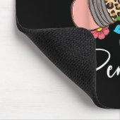 Fortschritt statt Perfektion Leopard Bleistift Mot Mousepad (Ecke)