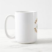 Fortschritt statt Perfektion - Süße Schildkröte Mo Kaffeetasse (Links)