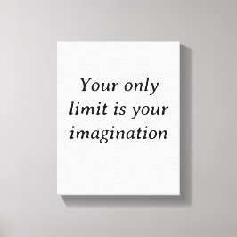 Fortschritt über Perfektion - Minimalistisch Motiv Leinwanddruck