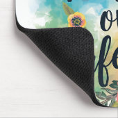 Fortschritt vor Perfektion Motivierend Mousepad (Ecke)
