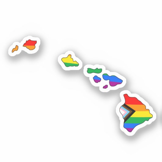 Fortschritte bei der LGBTQ-Staatsstolz-Entwicklung Aufkleber (Vorderseite)