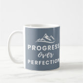 Fortschritte bei der Perfektion des Gebirgsangebot Kaffeetasse (Links)