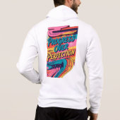Fortschritte bei der Perfektion Hoodie (Rückseite)