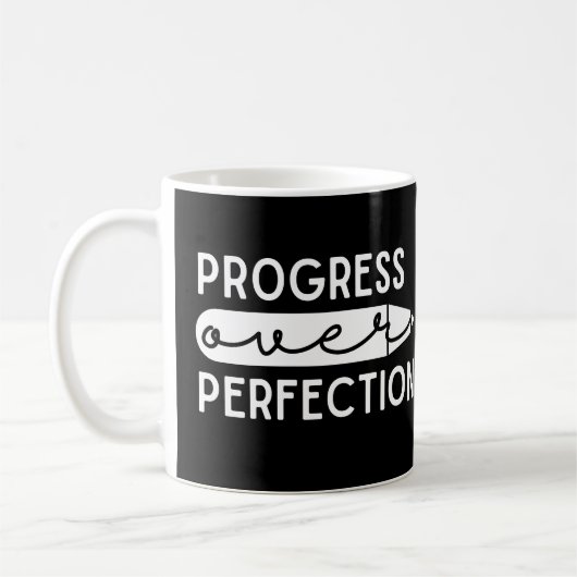 Fortschritte bei der Perfektion Kaffeetasse (Links)