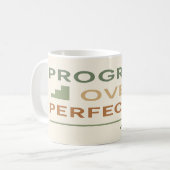 Fortschritte bei der Perfektion Kaffeetasse (Vorderseite Links)
