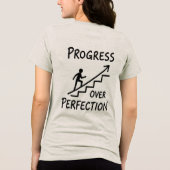 Fortschritte bei der Perfektionierung Tri-Blend Shirt (Rückseite)