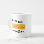 Fortschritte bei der Perfektionistin Kaffeetasse (Vorderseite Links)