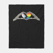 Fortschritte beim Herzstolz der Knochen Fleecedecke (Vorderseite)