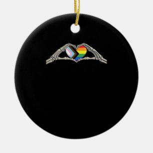 Fortschritte beim Herzstolz der Knochen Keramik Ornament