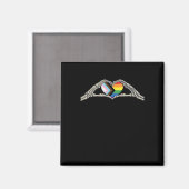 Fortschritte beim Herzstolz der Knochen Magnet (Vorderseite/Rückseite)