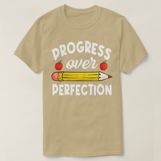 Fortschritte gegenüber dem Motivierend Lehrer (67) T-Shirt (Design vorne)