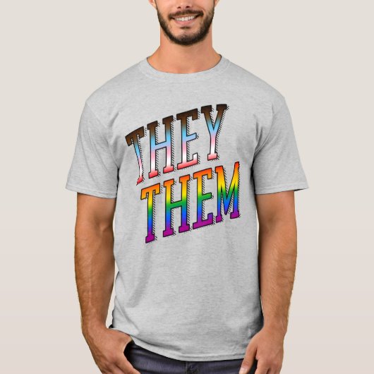 Fortschritte Pronouns sie T-Shirt (Vorderseite)