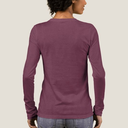 FORTSCHRITTE vs. PERFEKTION (oder IHRER Text) Tri-Blend Shirt (Rückseite)