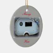 Fortschrittlicher Teardropanhänger-Sinti und Keramik Ornament (Rechts)