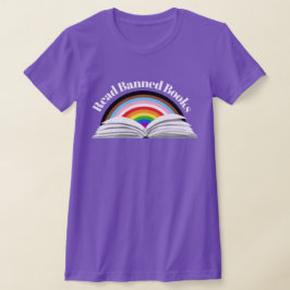 Fortschrittsstolz auf verbotene Bücher lesen T-Shirt